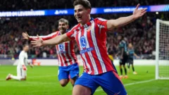 Épica victoria del Atlético Madrid, que va directo a octavos de Champions