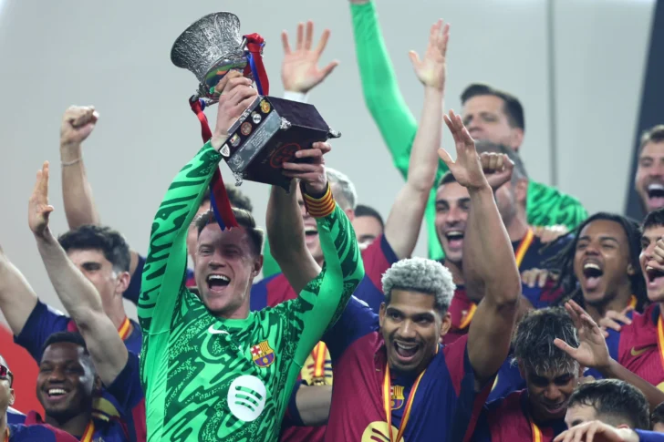 Los millones que ganó Barcelona en la Supercopa de España